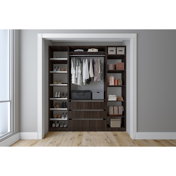 Closets & Co. South Dakota Closet System Walk-In Sets - Wayfair Canada - Walk-In Closet Design Companies In South Bend